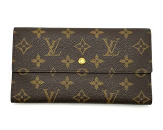 Louis Vuitton Monogram Canvas Long Wallet