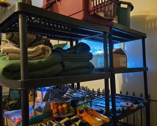 Dog stuff.  Golf stuff.