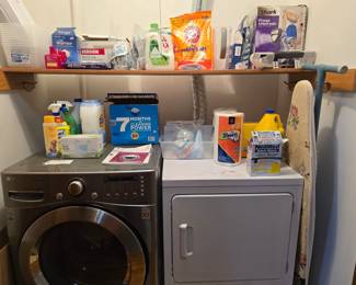 Main floor laundry.  The dryer that matches the washer is in the basement.   It works.  It just wasn't sure if the washer was ready for a commitment and didn't want to pressure it.