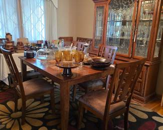 Dining room.  Anyone else instantly need coffee or a chocolate bar??