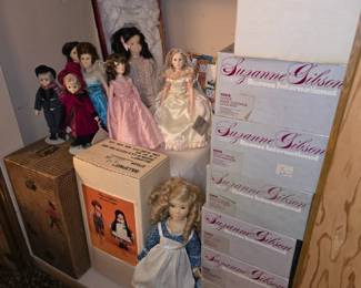 Suzanne Gibson First Lady dolls 