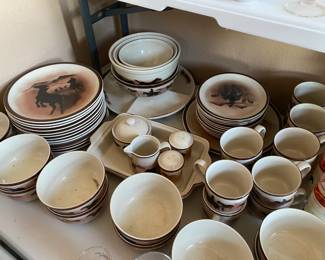 Beautiful western themed dining set