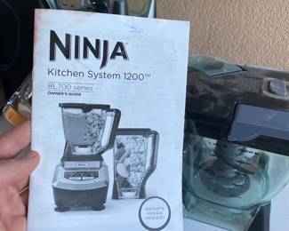 Manual for Ninja blender kitchen system 1200