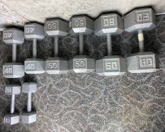 Gym room weights