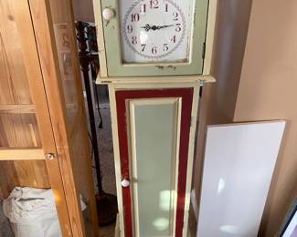 Fun clock and cabinet