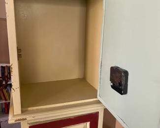 Fun clock and cabinet