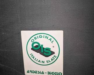 Slate for the Pool table