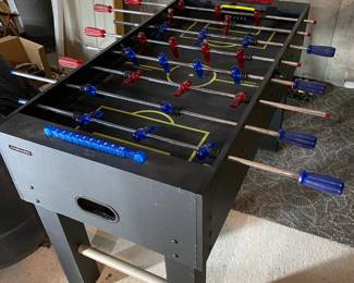 Foosball table, ready for your game room!