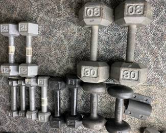 Gym room weights