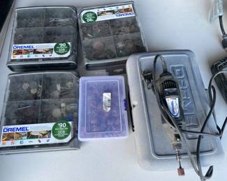 dremel with lots of attachments