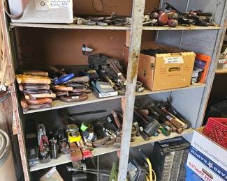 Large assortment of Hand Tools, Nails and Screws