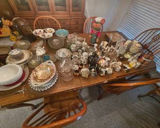 bowls and misc. figurines
