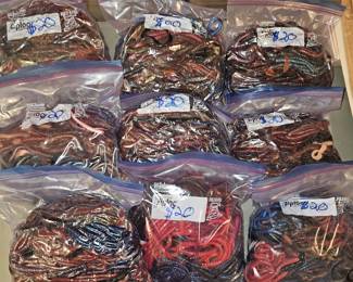Large Assortment of Rubber Bass/Fishing Worms