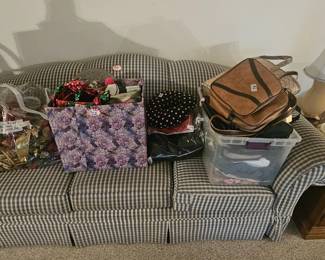 Bow, Ribbons and large selection of purses
