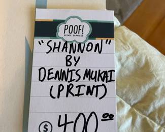 Shannon by Dennis Mukai Print