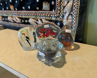 Glass Paperweights