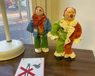 Paper Mache Clowns