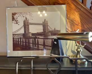 London Bridge Photograph, Seth Thomas Metronome