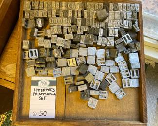 Letterpress Printmaking Set