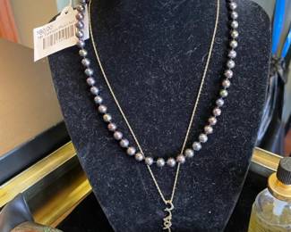 14k Tahitian Pearl Necklace