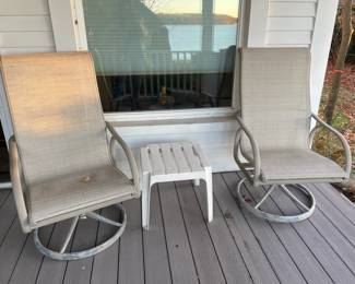 Swivel Patio Chairs
