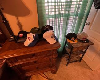 Lots of cool vintage & local hats…