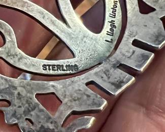 Wonderful & Rare Vintage Piece by Modernist Artisan Leigh Linton! 