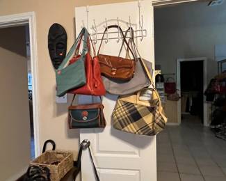 London fog, Michael Kors, Dooney & Bourke, etc…