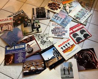 We have a great record collection here… And I mean hundreds