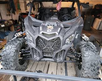 2022 Can Am Maverick DS Turbo w/Trailer