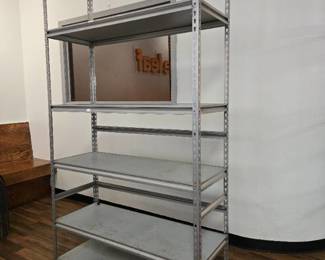 5 Tier Industrial Sized Metal Shelving