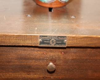 RARE Vintage Germanow Simon Mach Wood Watchmaker Tool Box