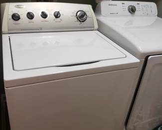 Whirlpool top load washer