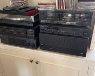 Lots of Vintage Stereo/Audio Equipment