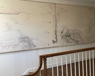 Large Abstract by Eve Ingalls