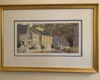 "Union Street Morning Light" by Barb Capezy.