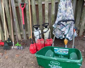 Garden equipment.