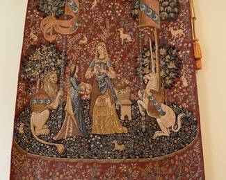 Lady with the Unicorn Belgian tapestry.