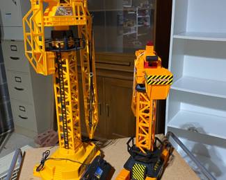 Toy Cranes.