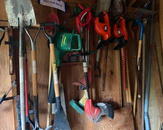 Garden equipment.