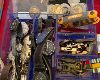 Assorted watches.