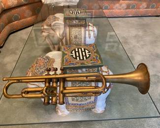 Trumpet from Czechoslovakia.