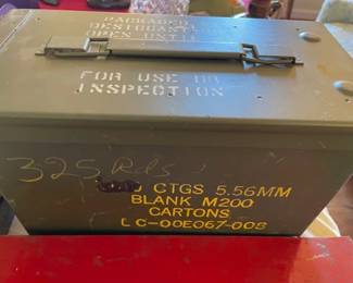 Ammunition case.