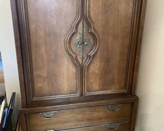 Century Furniture low armoire.