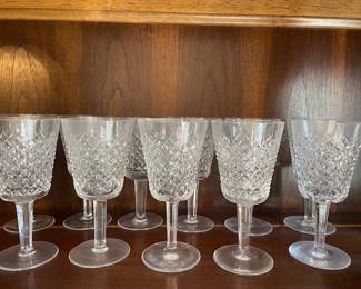 Waterford glasses - Alana pattern.