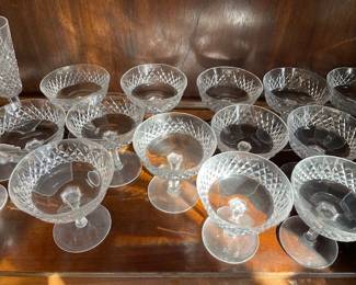Waterford glasses - Alana pattern.
