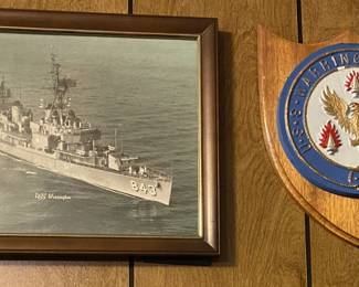 Vintage Naval prints.