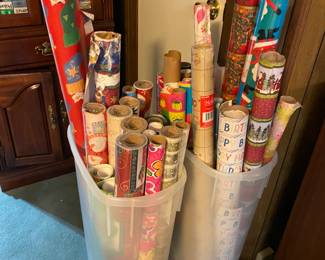 Wrapping paper.