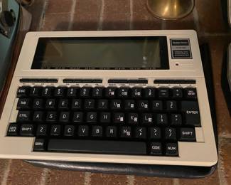 Radio Shack Model 100 TRS-80 Portable Computer.