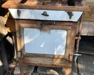 Old Cast Iron Stove